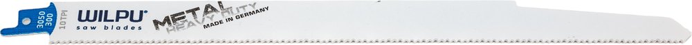 Полотно по металлу 3050/300 Bi-metall (3 шт, 300х22х1.57 мм, 280 мм, 10 TPI) WILPU 1553000003