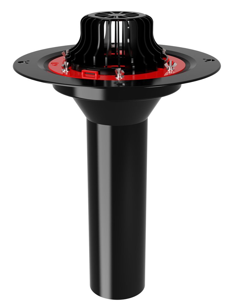 Воронка с металлическим фланцем Fachmann VM 110x450 мм 01.004