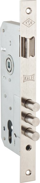 Корпус врезного замка с защёлкой KALE KILIT 152/3MR (45 мм) w/b никель 1116