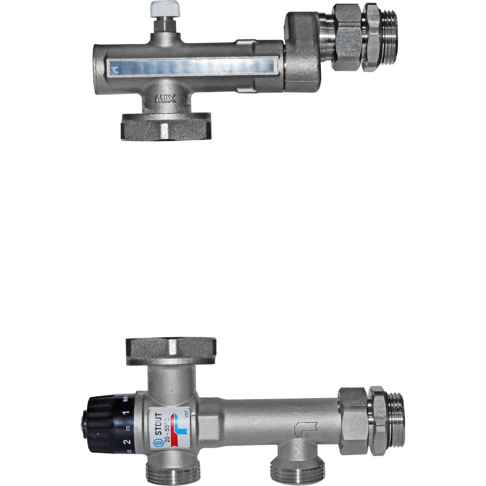 Насосно-смесительный узел с термостатическим клапаном STOUT Sdg-0120-005010 20-55c, без насоса RG0090KIJOBV1B