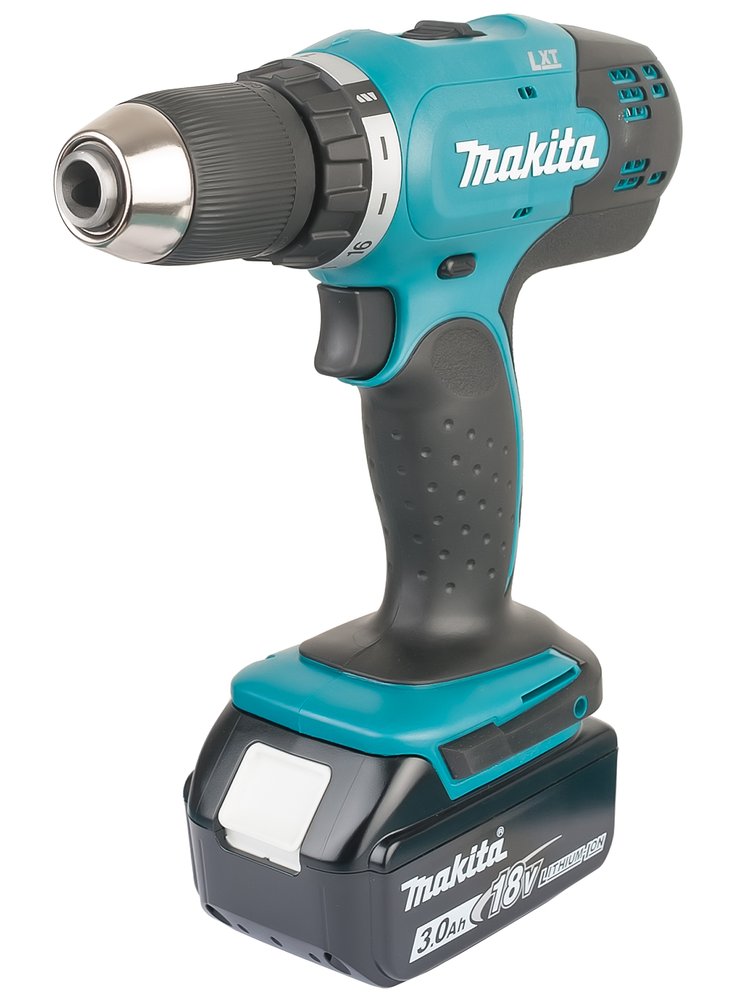 Аккумуляторная дрель-шуруповерт Makita LXT DDF453RFE