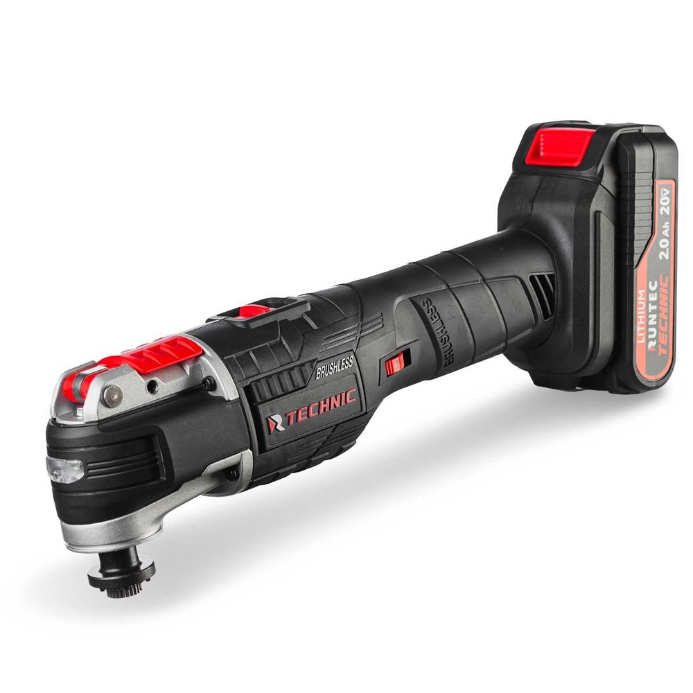 Аккумуляторный реноватор RUNTEC TECHNIC 20 В, 2x2 Ач, 400 Вт RT-MT400T