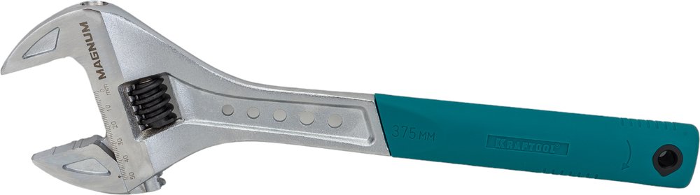 Разводной ключ KRAFTOOL Magnum 375 / 50 мм, Cr-V, 27265-37