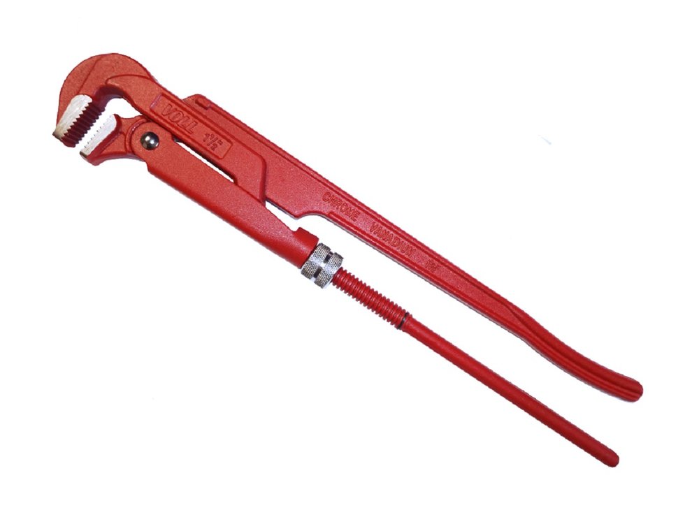 Газовый ключ VOLL 90 градусов, 1.1/2' 5.01150