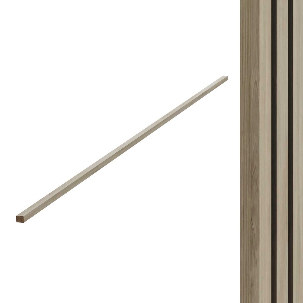 Торцевые планки Wood App дуб венгерский белый, 2780x27x22 мм 04-11-2780