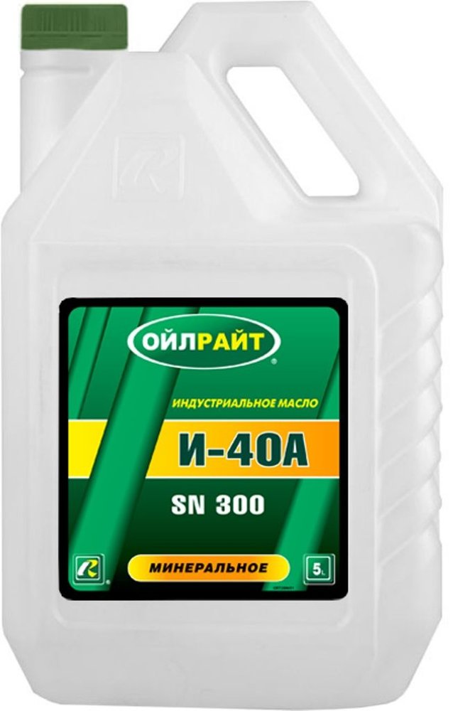 Масло веретенное И-40 А 5 л OILRIGHT 2596