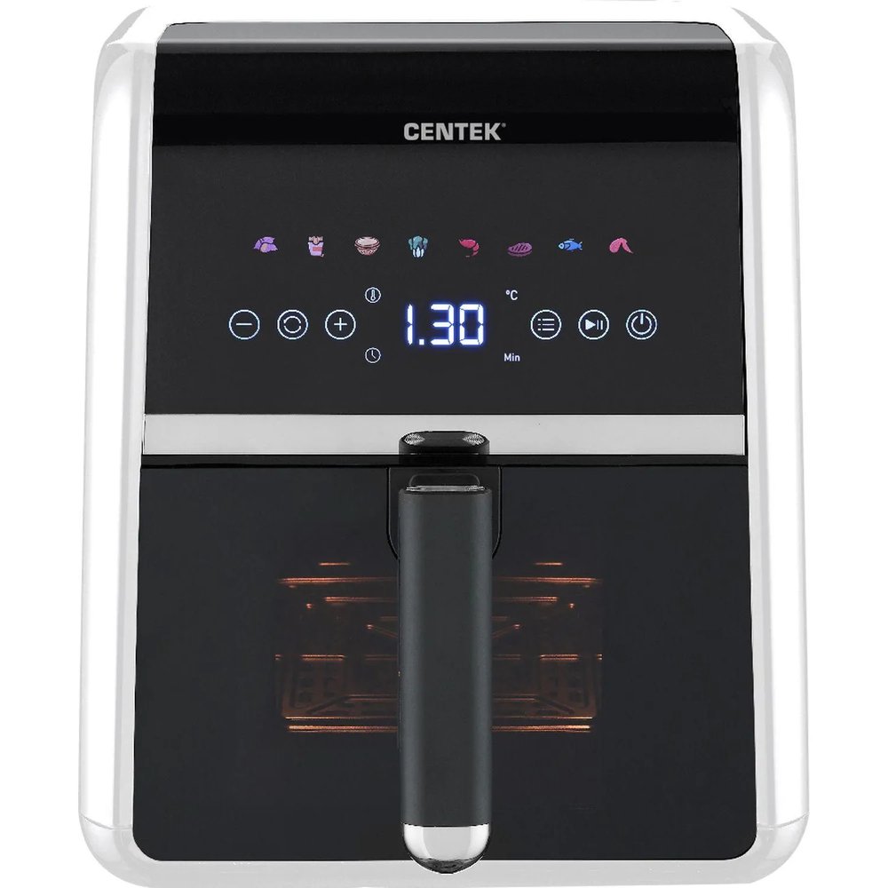 Аэрогриль Centek CT-3188 (светл бежевый) 5л,1500Вт,8 программ,обдув 360