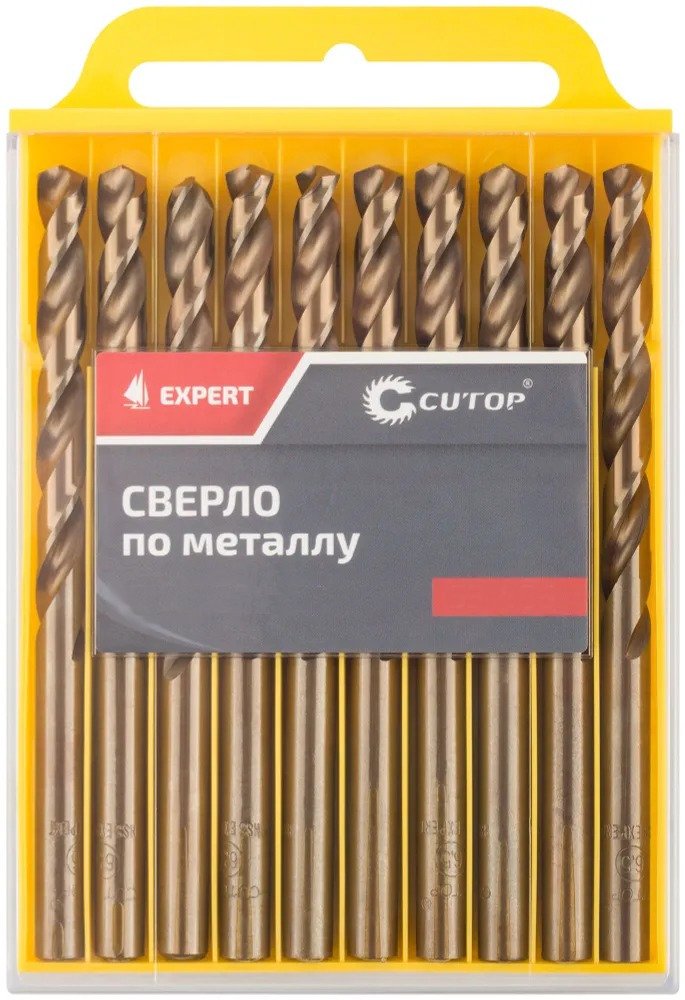 Сверло по металлу EXPERT 10 шт, 6x93 мм CUTOP 53-485