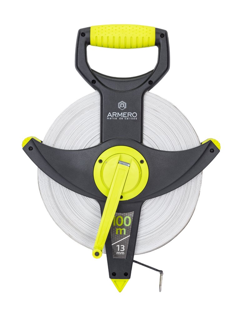 Измерительная фиберглассовая лента Armero 100 м AI11-100/A112/100