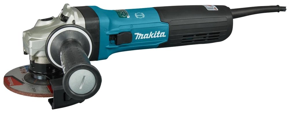 Углошлифовальная машина Makita 125 мм, 1900 Вт, 2800-11500 об, SJSII, AFT GA5091X01