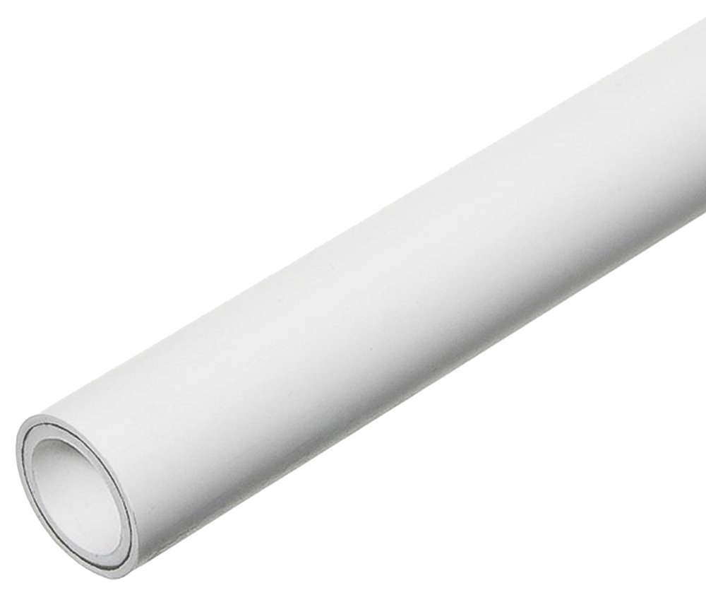 Труба армированная алюминием VALTEC PP- ALUXPN 25, 25 мм, белый VTp.700.AL25.25.02