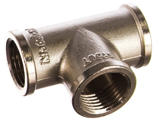 Никелированный тройник STOUT ВВ 1/2 SFT-0020-000012 RG008Q0QSVV57E