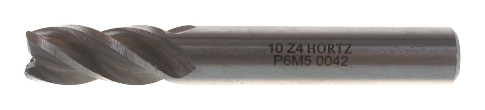 Фреза концевая (10 мм, z=4, Р6М5) HORTZ 351912
