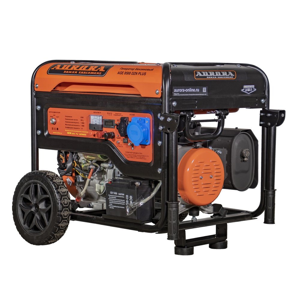 Бензиновый генератор с блоком автоматики Aurora AGE 8500 DZN PLUS 14684