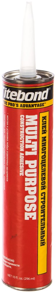 Многоцелевой монтажный клей Titebond Multi-Purpose красный картридж 3451