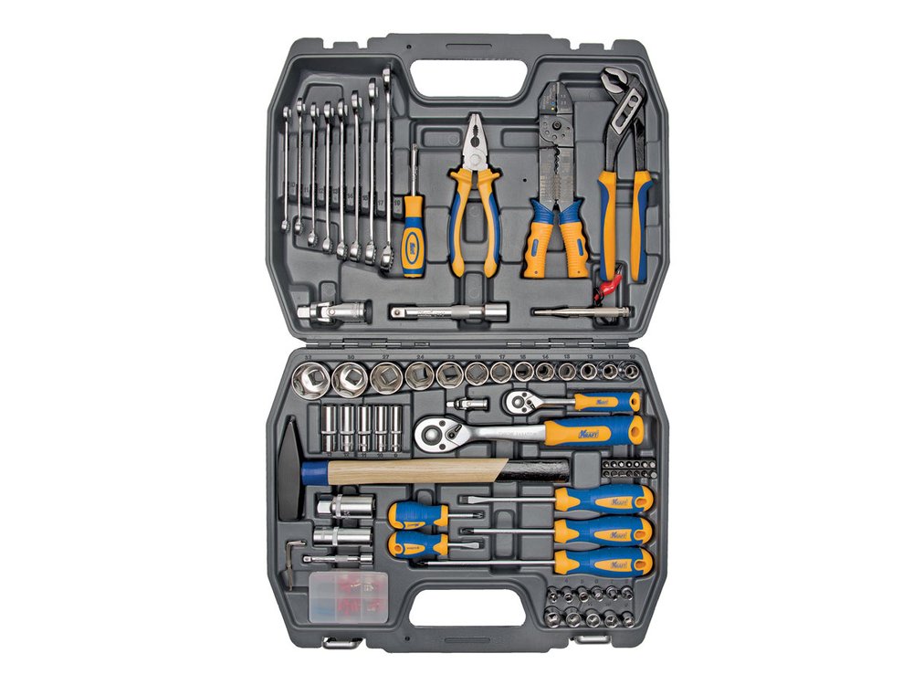 Набор инструмента 1/2 Dr и 1/4 Dr 99 предметов KRAFT KT 700307