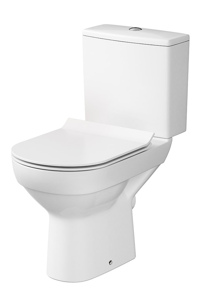 Унитаз-компакт Cersanit CITY NEW CLEAN ON lift, e-off Slim KO-CIT011-3/5-COn-S-DL-w S-KO-CIT011-3/5-COn-S-DL-w