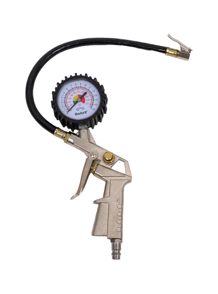 Пистолет для накачивания колес с манометром DolleX PNS-36