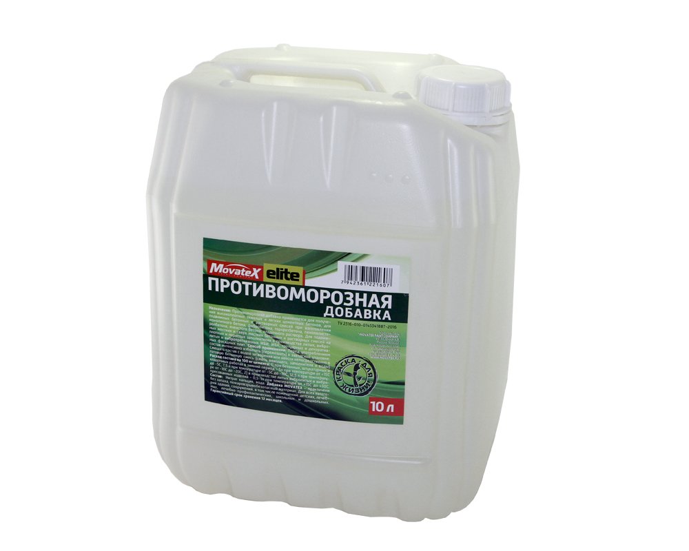 Противоморозная добавка Movatex Elite 10 л Т06112