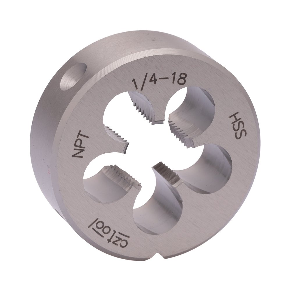 Плашка Bucovice Tools коническая NPT 1/4' -18 HSS 38x14мм 430140