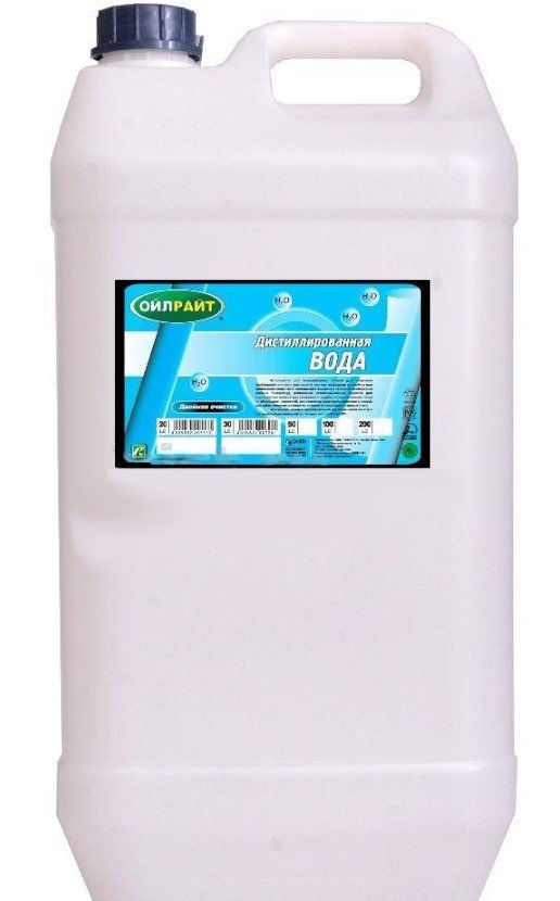 Вода дистиллированная 30 л OILRIGHT 5521