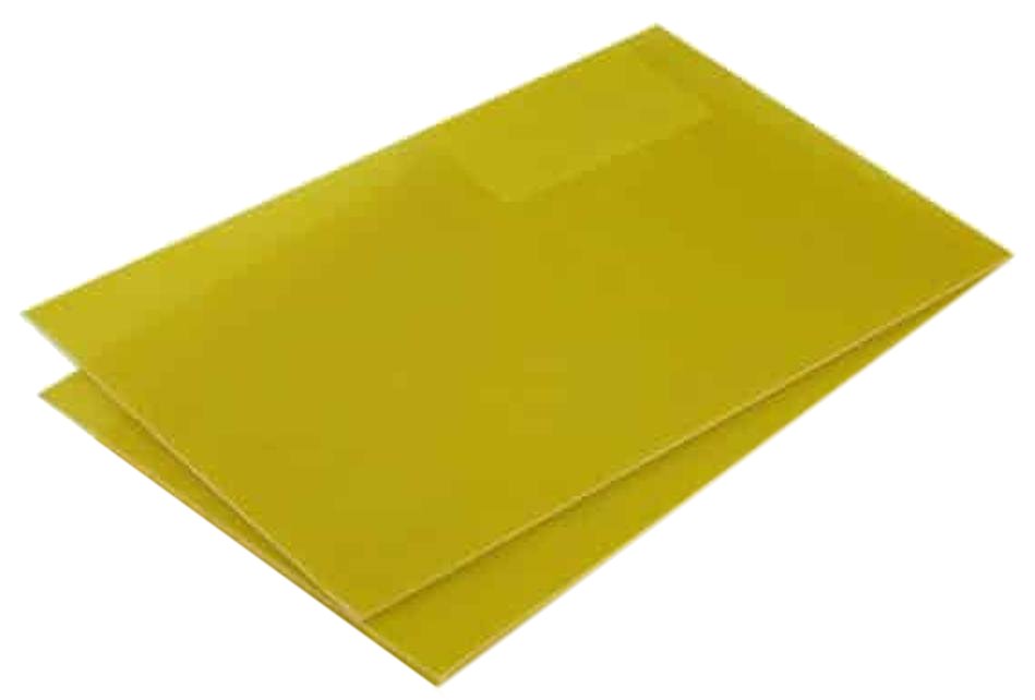 Стеклотекстолит стэф толщина 4.0 мм, 100x100 мм, комплект 2 шт Holzer Flexo STEF4