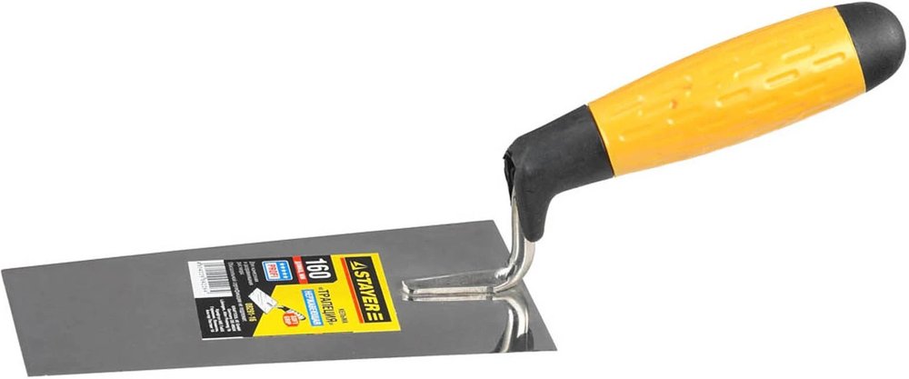 Кельма STAYER Professional трапеция, нерж. полотно, 2-х комп. рукоятка, 160мм 08291-16