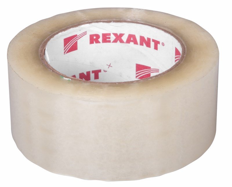 Упаковочная клейкая лента REXANT 48 мм х 50 мкм, прозрачный, 6 рулонов по 150 м 09-4204