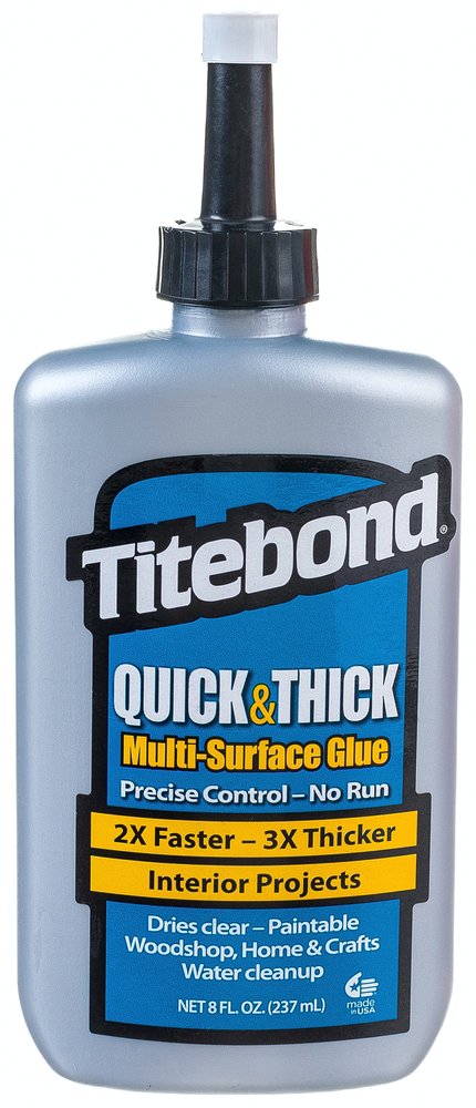 Клей (не растекается и не капает) Titebond Quick & Thick 2403