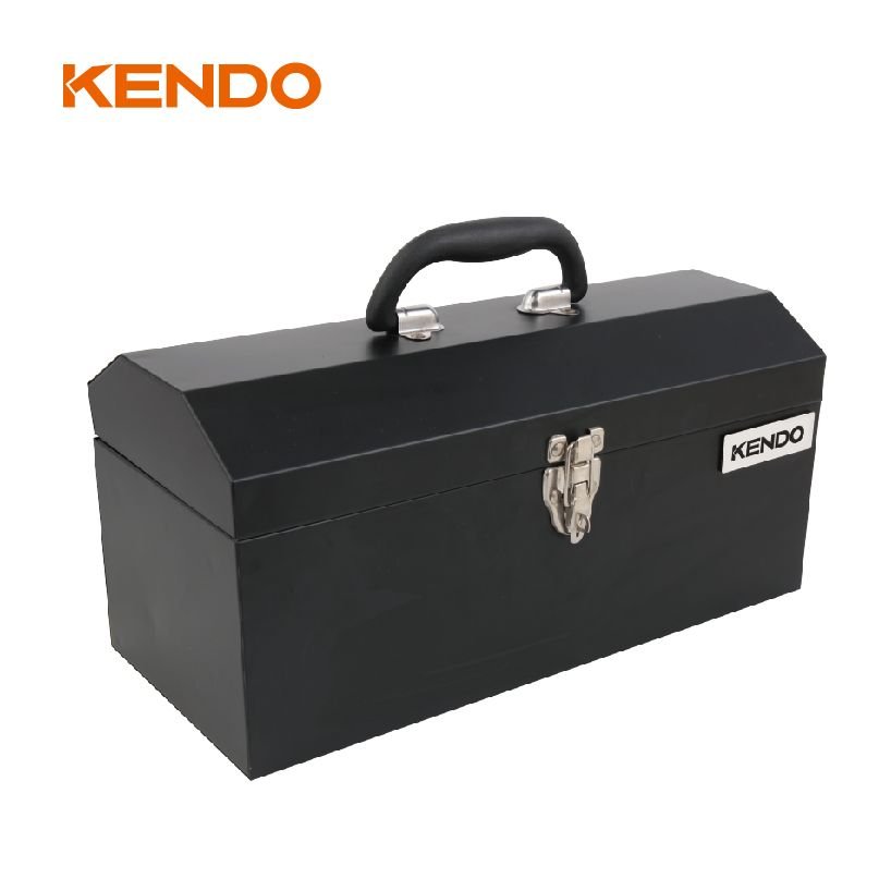 Металлический ящик для инструментов KENDO 410x180x195 мм 90281