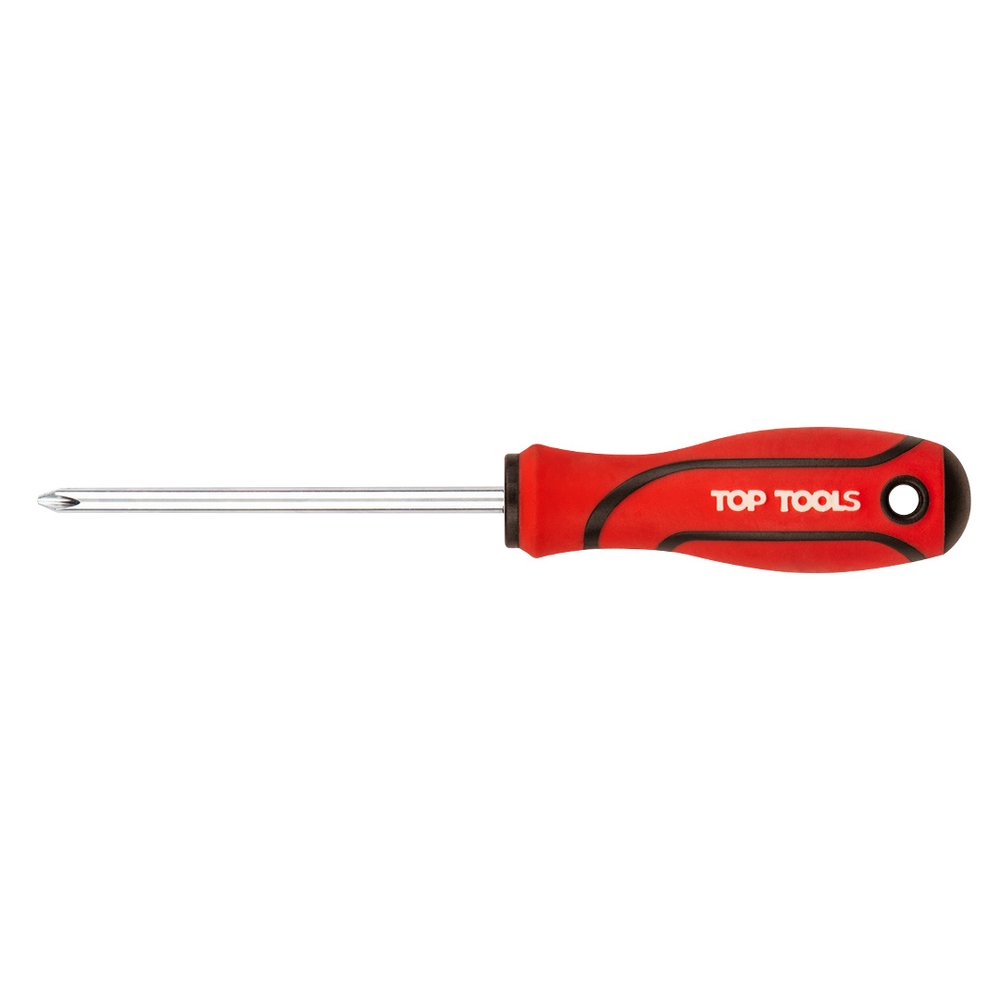 Отвертка Top Tools крестовая, PH2 x 100 mm 39D018