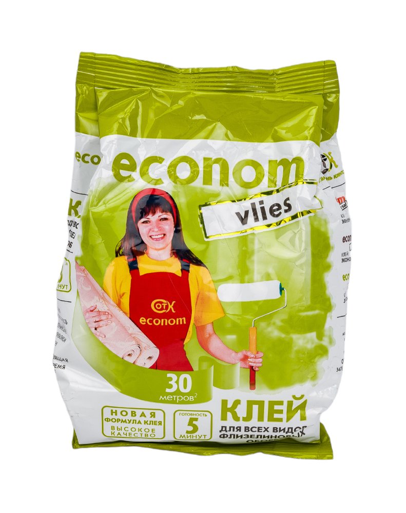 Клей econom ЭКОНОМ Флизелин 250 г 4607133680947