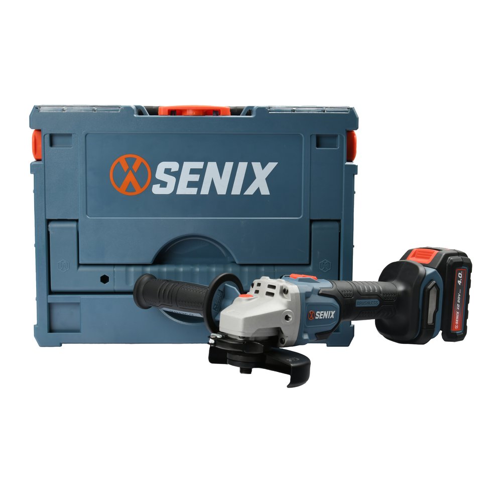Шлифовальная угловая аккумуляторная машина SENIX PAX2125-M2-EU