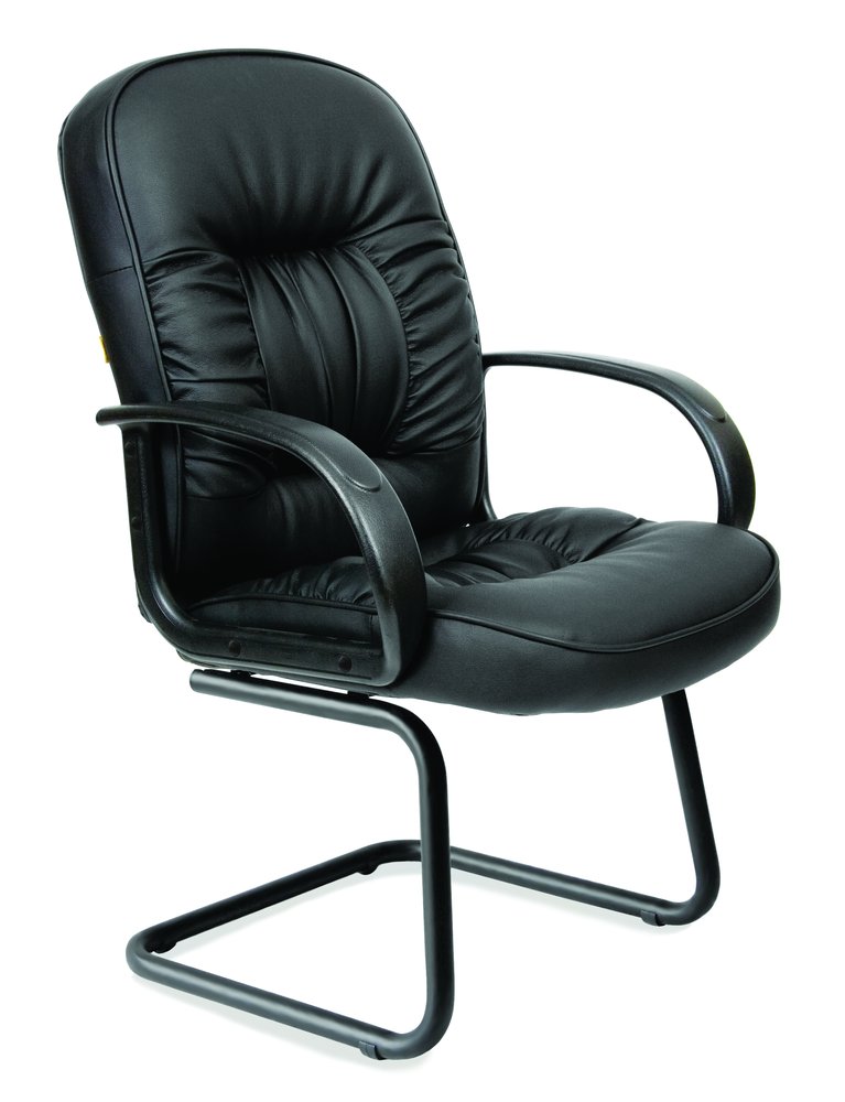 Конференц-кресло CHAIRMAN 416V ЭКО черный матовый 00-06025664