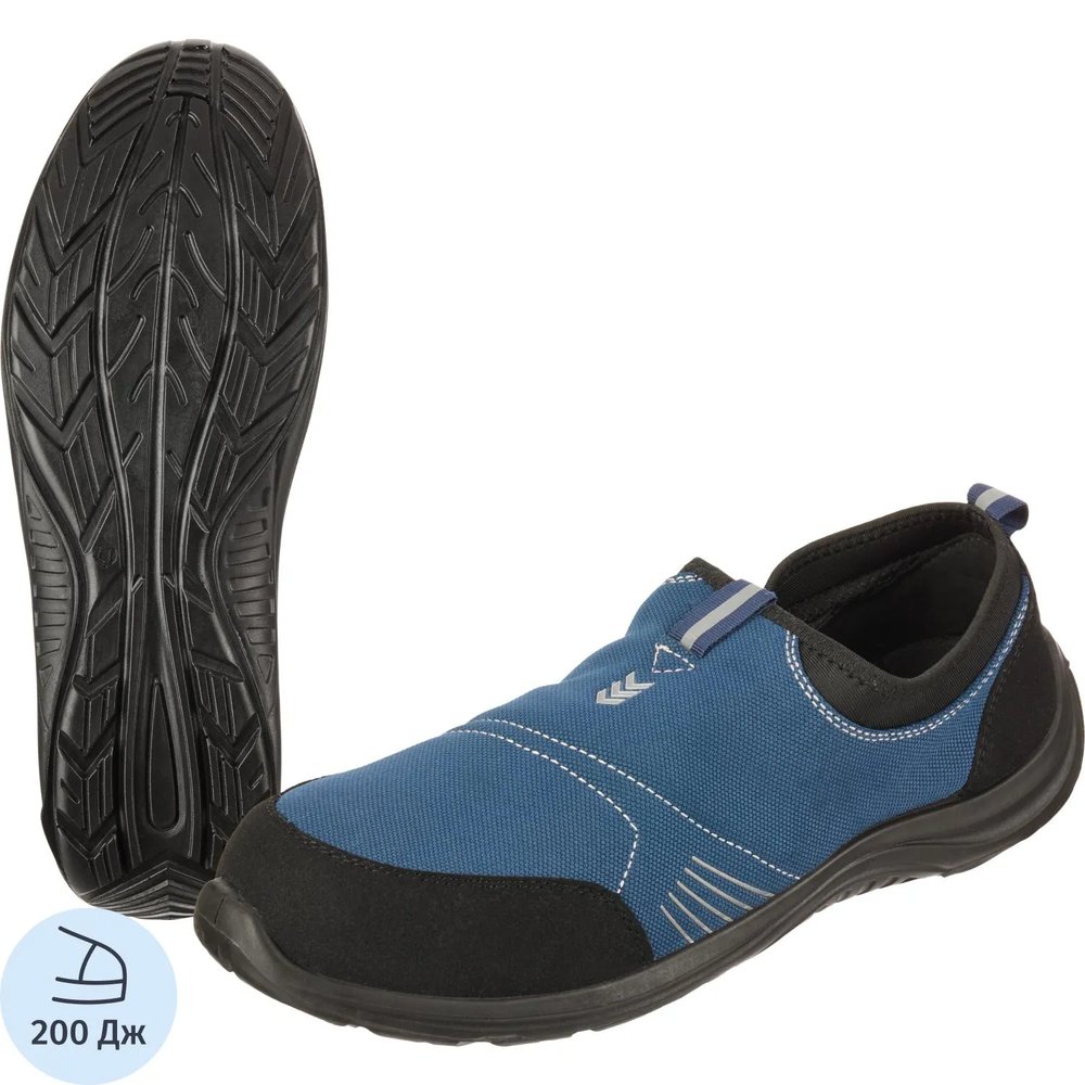 Полуботинки (кроссовки) ПУ с МП  (blue black) KD 001 р.41