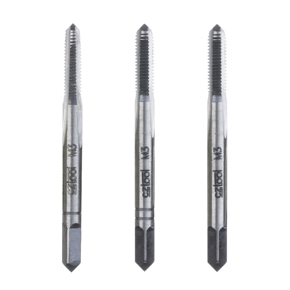 Набор метчиков из 3-х шт. Bucovice Tools М 3, шаг 0.5 мм 115CrV3 110030-3