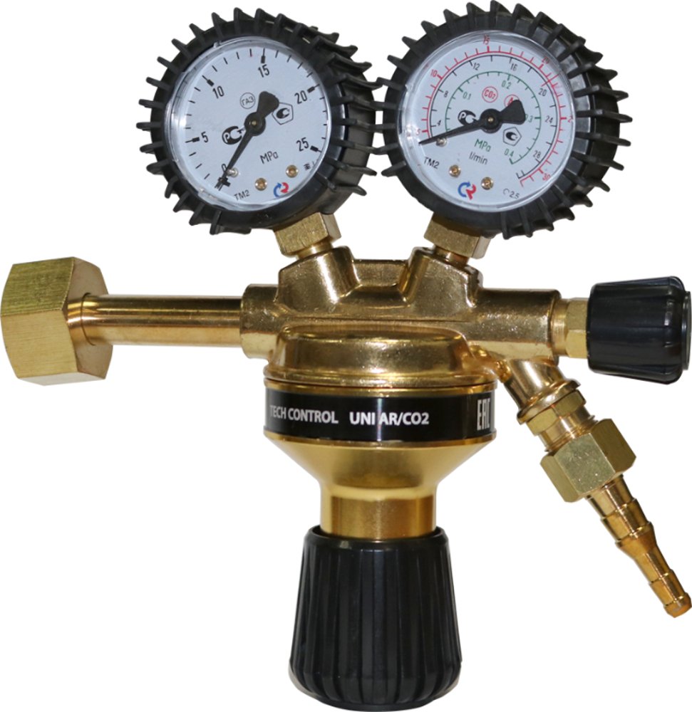Регулятор расхода газа универсальный ТECH CONTROL UNI AR/CO2 ArR-128 Сварог 95248