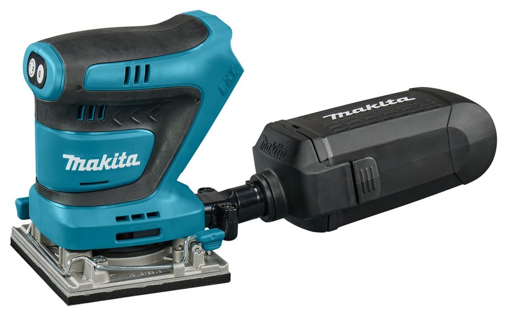 Шлифовальная вибрационная аккумуляторная машина Makita LXT BL 18 В DBO484Z