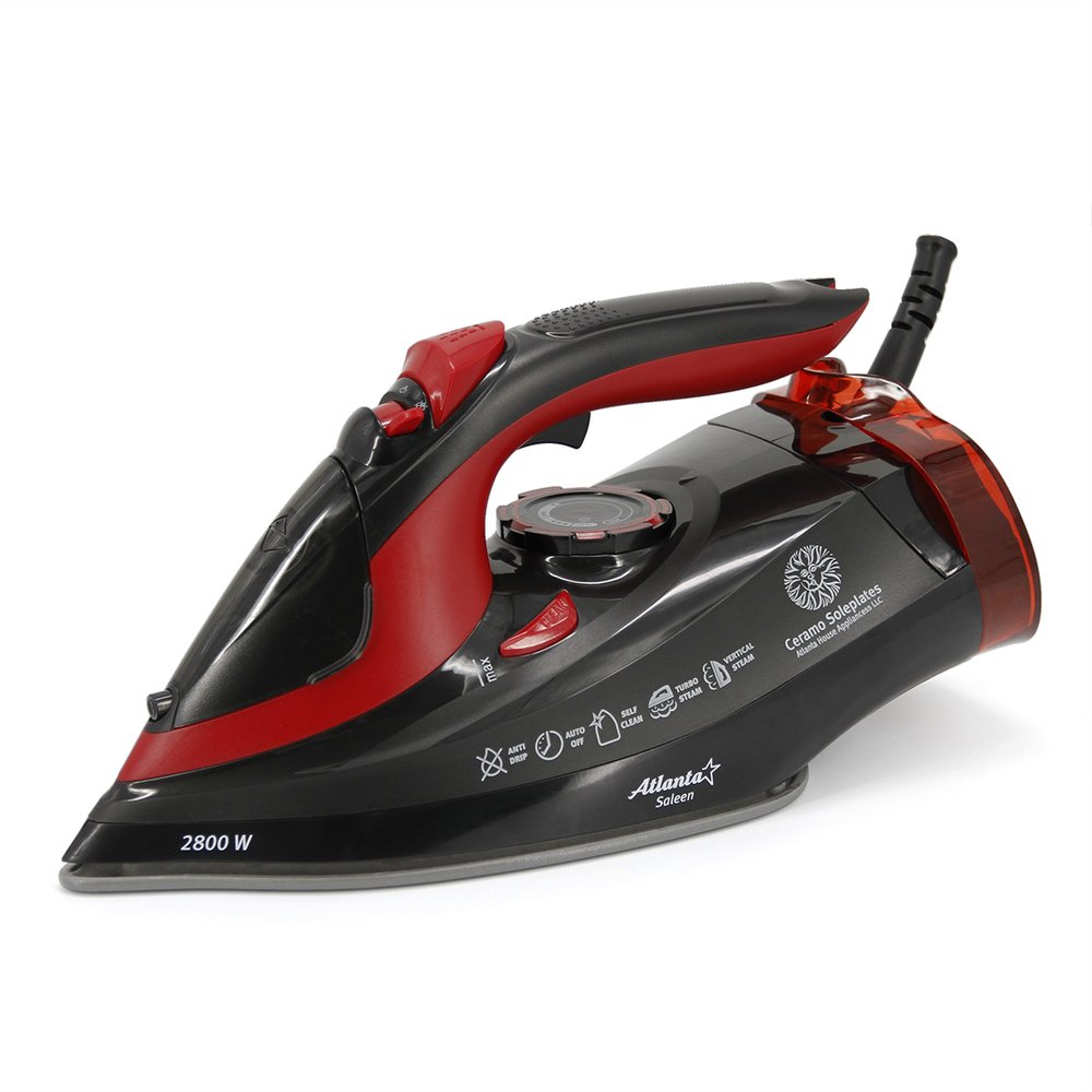 Утюг с пароувлажнением Atlanta ATH-5579 black