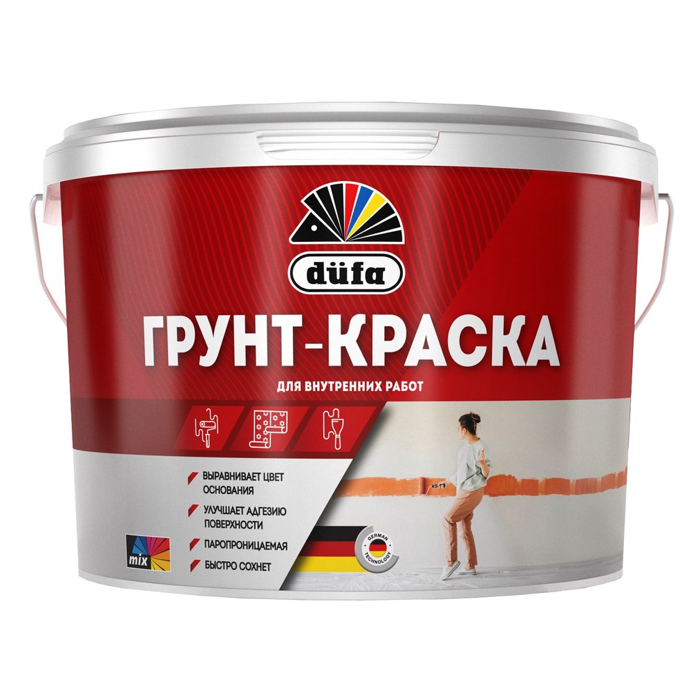 Грунт-краска Dufa 9 л МП00-008175