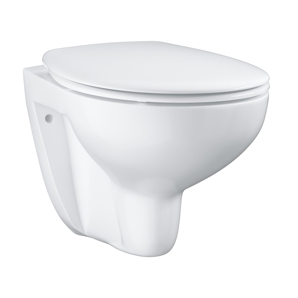 Подвесной унитаз с сиденьем с микролифтом Grohe Bau Ceramic 39351000