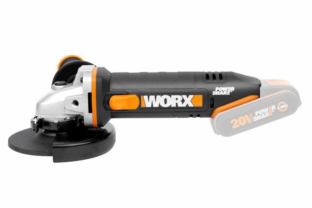 Аккумуляторная угловая шлифмашина WORX без АКБ и ЗУ WX803.9