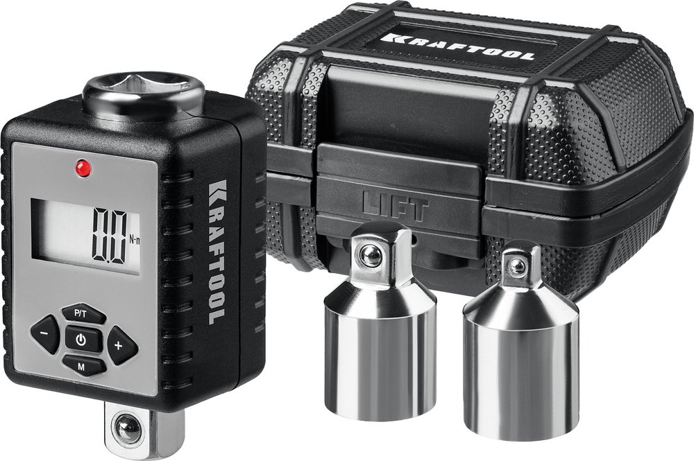 Динамометрический адаптер с переходниками KRAFTOOL Grand 1/2' 64044-200
