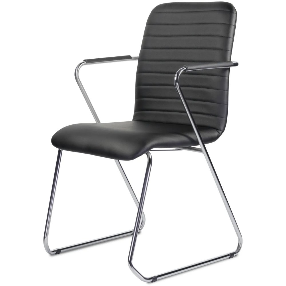 Стул БМФ Easy Chair Честер каркас хром кз черный