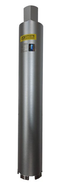 Коронка алмазная по бетону Hilberg 68x450 мм Laser 1 1/4 UNC HD708