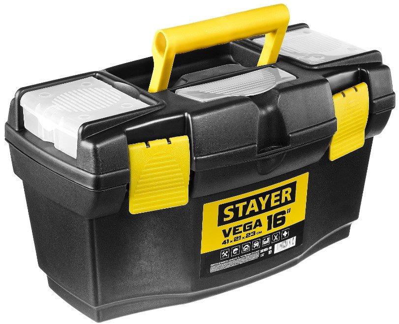 Пластиковый ящик для инструмента STAYER VEGA-16 38105-16_z03