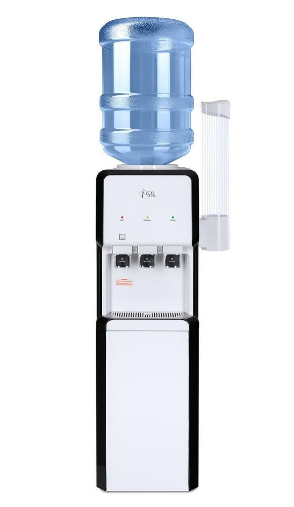 Напольный кулер ECOTRONIC V33-LCE white-black электронное охлаждение 12555