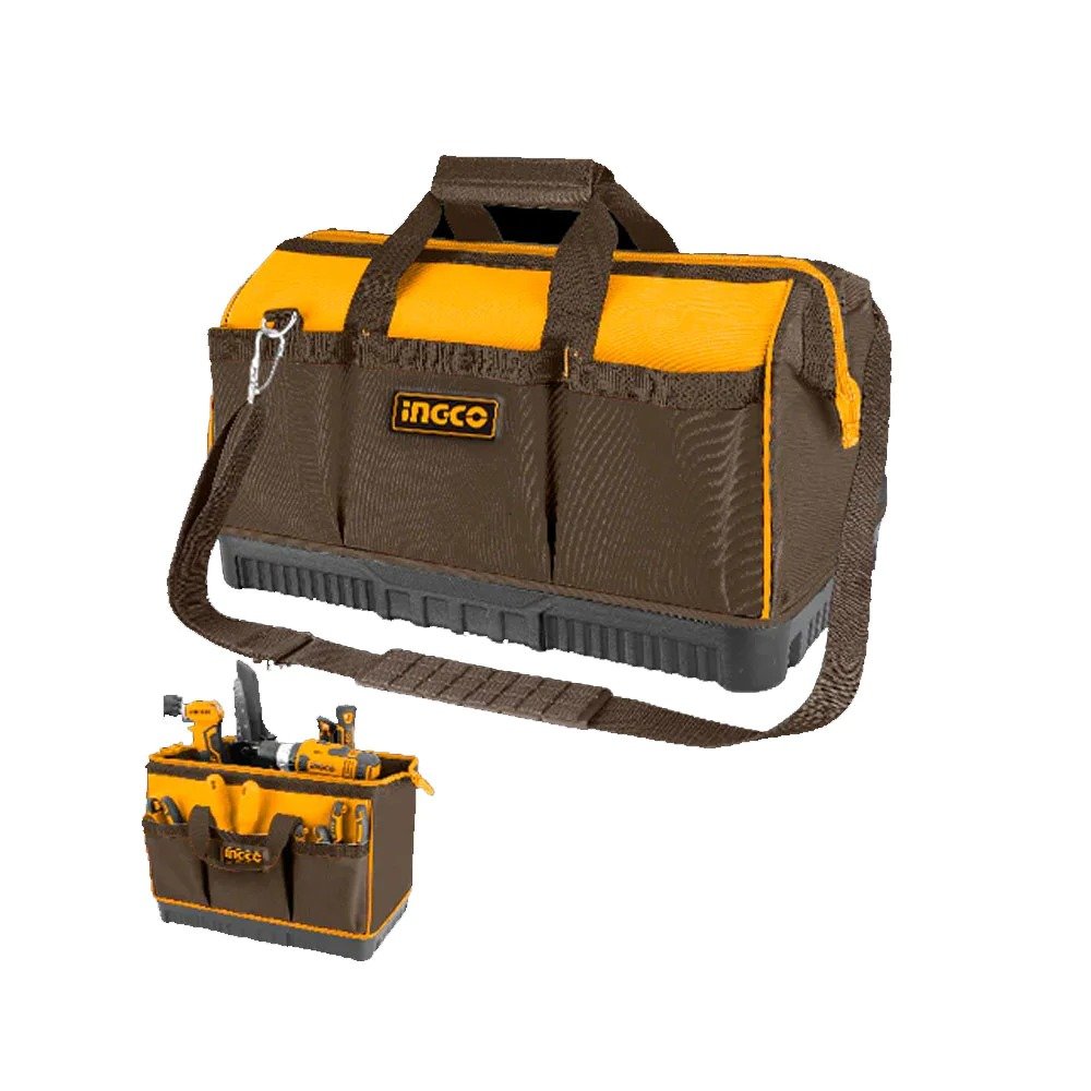 Сумка для инструментов INGCO 60х23х35см, 20Кг, Полиэстер, жесткое дно HTBG09