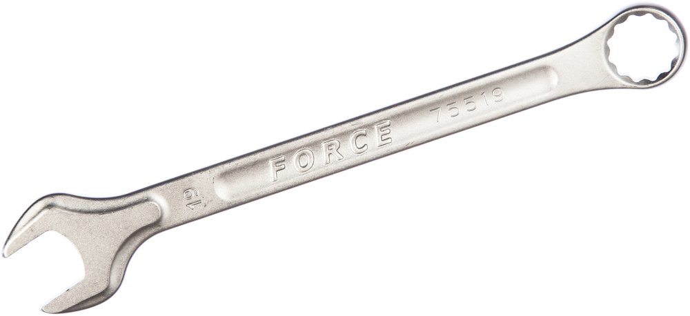 Комбинированный ключ FORCE 19мм 75519