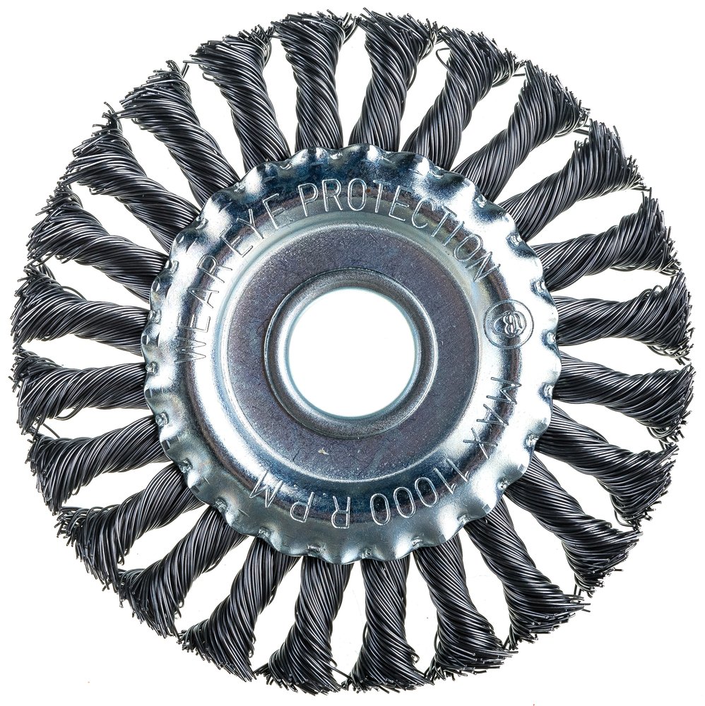 Щетка-крацовка дисковая, 125 мм, 22.2 мм РемоКолор 45-2-712